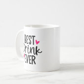 最高のDrink Everおもしろい - and Cute Mug コーヒーマグカップ (正面左)