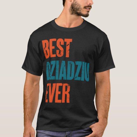 最高のDziadziu Ever Polish父ギフトファミリー Tシャツ (正面)