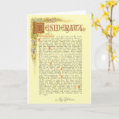 最高のEhrmann著作の必要なものの詩 カード (黄色い花)