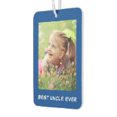 最高のEver Blue写真パーソナライズされた カーエアーフレッシュナー (左)