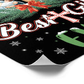 最高のEver Christmasカッコいい Jesus出生Scene Chri ポスター (角)