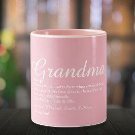最高のEver Gramona Algana Definition Pink ツートーンマグカップ