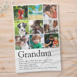 最高のEver Gramona Definition 9フォトコラージュ キッチンタオル<br><div class="desc">あなたの特別な祖母、祖母、おばあちゃん、ナン、ナニー、またはアブエラのためにパーソナライズ誕生日ユニーク、クリスマス、母の日またはあなたが彼女があなたにどのくらい意味を示したいどんな日のための贈り物を作成する。彼女が毎日どれほど素晴らしいかを彼女に示すのに最適な方法。Thisisnomeによる設計©</div>