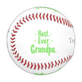 最高のEver Grandpa Baseballクール - Grandpa Gift 野球ボール (正面左)
