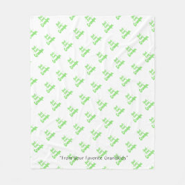 最高のEver Grandpa Blanet – 彼のためのカスタムギフト フリースブランケット