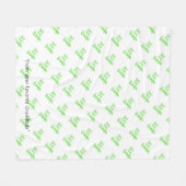 最高のEver Grandpa Blanet – 彼のためのカスタムギフト フリースブランケット (正面(横))