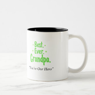 最高のEver Grandpa Mag – 父の日おもしろいの贈り物 ツートーンマグカップ