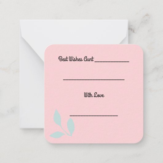 最高のEver Note Card ノートカード (裏面)