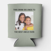 最高のEver Photo Green 缶クーラー (正面)