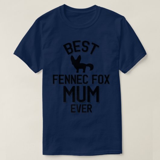最高のFennec Fo Mum Ever Premium 327 Tシャツ (デザイン正面)