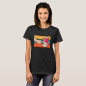 最高のForaging Mom Ever Mycologist Mom Makroom Hun Tシャツ (正面フル)