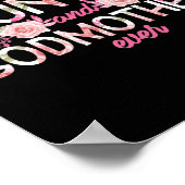 最高のFreakin'AuntieとGodmother Everフローラ ポスター (角)