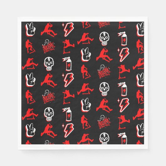 最高のFreestyle Proスクーター スタンダードランチョンナプキン (正面)