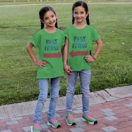 最高のFriendポイント赤 Tシャツ