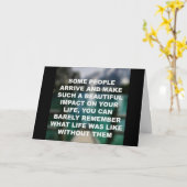 **最高のFRIEND**あなたの誕生日車の特別な願い カード (黄色い花)