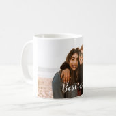 最高のFriend Bestiesカスタム写真 コーヒーマグカップ (正面左)