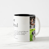 最高のFriend Besties定義4写真 ツートーンマグカップ (正面右)