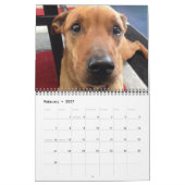 最高のFriend Dogs Calendar! カレンダー (2月 2027)