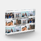 最高のFriend Forever名前をカスタムする12 Photo Collage フォトブロック (左)