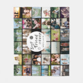 最高のFriend Forever 34-Photo CollageフリースBlanke フリースブランケット (正面)