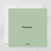 最高のFriend Forever Card シーズンカード (裏面)
