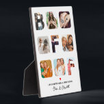 最高のFriend Photoパーソナライズされた Collage BFF Photo フォトプラーク<br><div class="desc">最高のFriend Photoパーソナライズされた Collage BFF Photo</div>