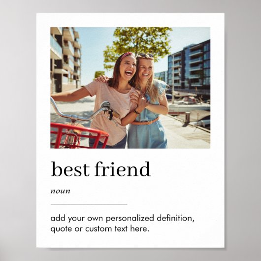 最高のFriend Photo Dictionaryの定義 ポスター (正面)