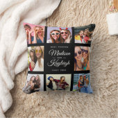最高のFRIENDSシックモダンInstagramフォトコラージュ クッション (ブランケット)
