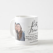 最高のFriendsスモダントエレガント引用文2 Photo コーヒーマグカップ (正面左)