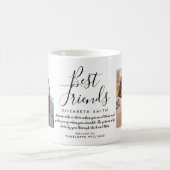最高のFriendsスモダントエレガント引用文2 Photo コーヒーマグカップ (中央)