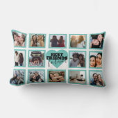 最高のFRIENDS 14フォトコラージュ装飾用クッション ランバークッション (正面)