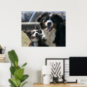 最高のFriends Bernese Poster ポスター (ホームオフィス)