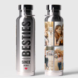 最高のFriends Bestiesカスタムイニシャル4 Photo BFF W ウォーターボトル<br><div class="desc">私たちのBFFウォーターボトルはあなたのベスティーのための完璧な贈り物である。友達の名カスタマイズ前とボトルする能力で、何年も大切にできる一種の記念の品とな来る。デザインモダンと黒お洒落色は全ての大事な行事のアクセサリースタイリッシュにする。誕生日でも単なる理由でも、このカスタム贈り物は必ず好きになり感じて楽しませる。</div>