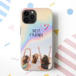 最高のFriends Besties写真レインボーカラフル Case-Mate iPhone 14ケース