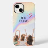 最高のFriends Besties写真レインボーカラフル Case-Mate iPhoneケース (裏面)