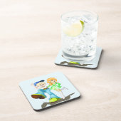 最高のFriends Coaster - Your Color -文字 コースター (右側)