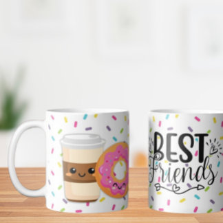 最高のFriends CoffeeとDout Mug コーヒーマグカップ