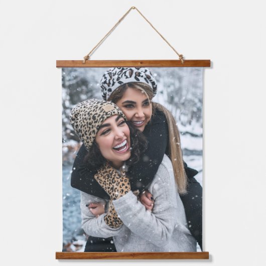 最高のFriends Family自分の写真を作成カスタムする 吊り下げ型タペストリー (正面)