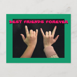 最高のFriends Foreverはがき ポストカード