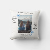 最高のFriends Foreverカスタム写真 クッション (正面)