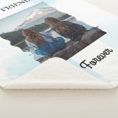 最高のFriends Foreverカスタム写真 シェルパブランケット (3/4)