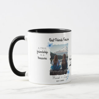 最高のFriends Foreverカスタム写真 マグカップ