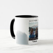 最高のFriends Foreverカスタム写真 マグカップ (正面左)