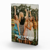 最高のFriends Foreverカスタム白スクリプト写真 フォトブロック (右)