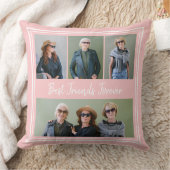 最高のFriends Foreverパーソナライズされた写真 クッション (ブランケット)