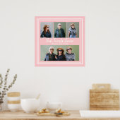 最高のFriends Foreverパーソナライズされた写真 ポスター (キッチン)