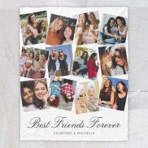 最高のFriends Forever 12フォトコラージュ
