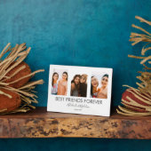 最高のFriends Forever 3フォトコラージギフト フォトプラーク (側面)