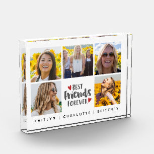 最高のFriends Forever 5 Photo Collage Block フォトブロック