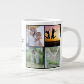 最高のFriends Forever 8-Photo Collage Specialty Mug ジャンボコーヒーマグカップ (右)